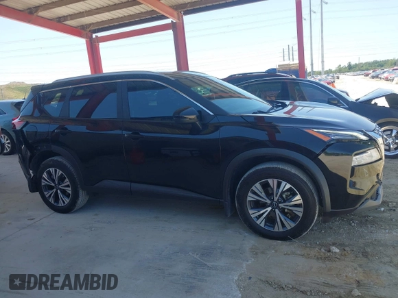 2023 Nissan Rogue SV with VIN 5N1BT3BB1PC740015, listed as a IAAI auction lot 42006699 with 43,722 mi miles. Bid and sale history available at carsss.com. Image 13.