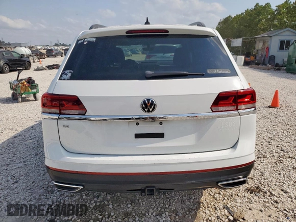 2021 Volkswagen Atlas SE z VIN 1V2JP2CA9MC545925, wystawiony jako Copart lot #57132215 z przebiegiem 108 288 mil mil oraz Czysty tytuł • Clean title. Historia ofert i sprzedaży dostępna na DreamBid. Obrazek 6.