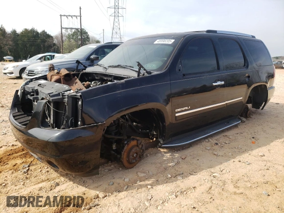 2011 GMC Yukon Denali with VIN 1GKS2EEF3BR137742, listed as a Copart auction lot 48998205 with Not Provided miles and Salvage Title. Bid and sale history available at DreamBid. Image 1.