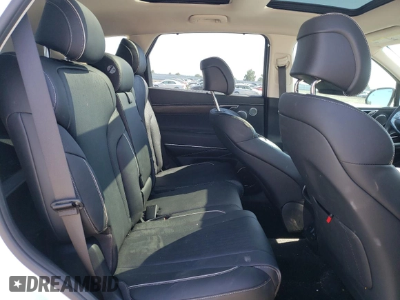 2022 Genesis GV80 with VIN KMUHBDSB6NU096569, listed as a Copart auction lot 58780744 with 17,642 mi miles and Salvage title. Bid and sale history available at DreamBid. Image 11.