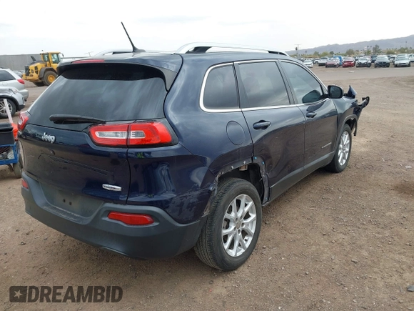 2015 Jeep Cherokee Latitude with VIN 1C4PJLCB8FW506398, listed as a IAAI auction lot 41796516 with 95,204 mi miles and . Bid and sale history available at DreamBid. Image 4.