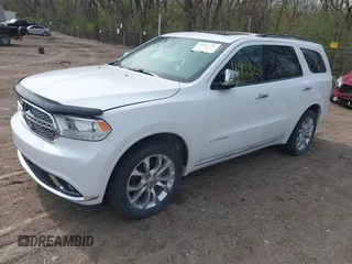 2016 Dodge Durango Citadel with VIN 1C4RDJEGXGC331569, listed as a IAAI auction lot 41933753 with 131,420 mi miles and . Bid and sale history available at DreamBid. Image 2.