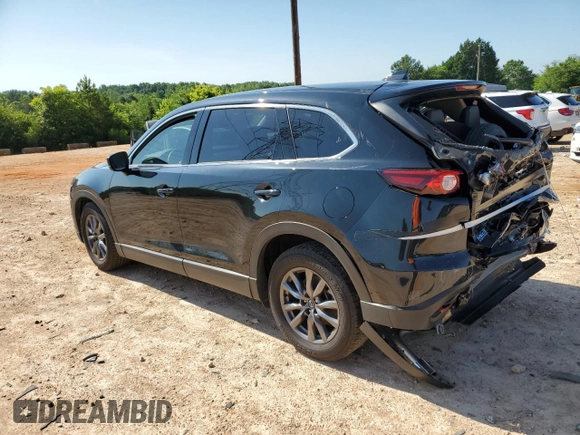 2023 Mazda CX-9 Touring with VIN JM3TCBCY3P0655644, listed as a Copart auction lot 60078435 with 17,496 mi miles and Salvage title. Bid and sale history available at DreamBid. Image 2.