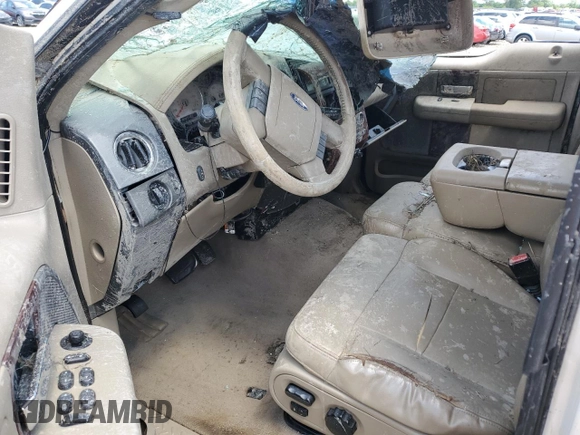 2008 Ford F-150 XLT with VIN 1FTPW14V28FA77633, listed as a Copart auction lot 56038375 with Not provided miles and Non repairable. Bid and sale history available at DreamBid. Image 8.