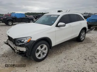 2018 Mercedes-Benz GLC 300 z VIN WDC0G4JB0JV092146, wystawiony jako Copart lot #55456215 z przebiegiem 98 173 mil mil oraz Szkoda całkowita • Salvage title. Historia ofert i sprzedaży dostępna na DreamBid. Obrazek 1.