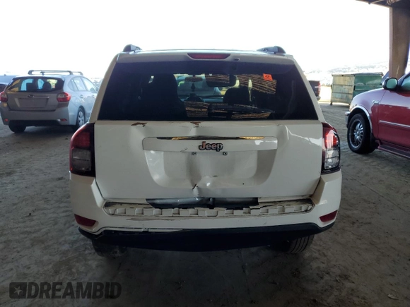 2015 Jeep Compass Sport with VIN 1C4NJCBA7FD190925, listed as a Copart auction lot 49669085 with 164,616 mi miles and Salvage Title. Bid and sale history available at carsss.com. Image 6.