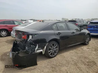 2014 Lexus GS 350 with VIN JTHCE1BL6E5023156, listed as a Copart auction lot 60326275 with 133,005 mi miles and Salvage title. Bid and sale history available at DreamBid. Image 3.