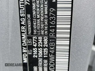 2018 Mercedes-Benz C 300 with VIN WDDWF4KB1JR416379, listed as a Copart auction lot 56462095 with 51,947 mi miles and Salvage title. Bid and sale history available at DreamBid. Image 12.