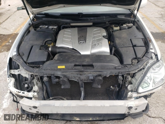 2005 Lexus LS 430 with VIN JTHBN36F250182474, listed as a Copart auction lot 54141425 with 177,907 mi miles and Salvage Title. Bid and sale history available at carsss.com. Image 11.