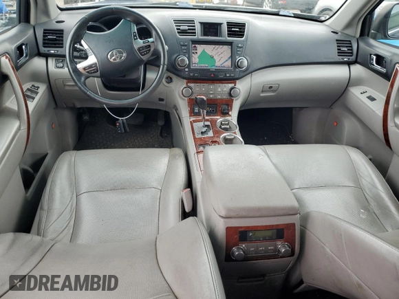2012 Toyota Highlander Limited with VIN 5TDDK3EH4CS161514, listed as a Copart auction lot 51595545 with 162,068 mi miles and Salvage Title. Bid and sale history available at carsss.com. Image 8.