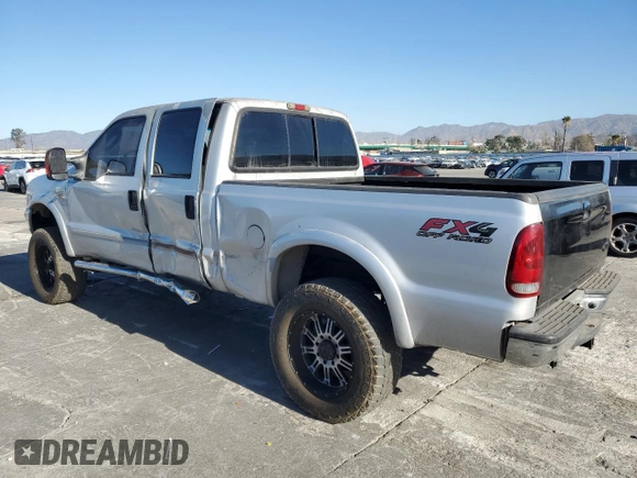 2003 Ford F-250 XL with VIN 1FTNW21S63EC36496, listed as a Copart auction lot 88551695 with 256,668 mi miles and Salvage title. Bid and sale history available at DreamBid. Image 2.