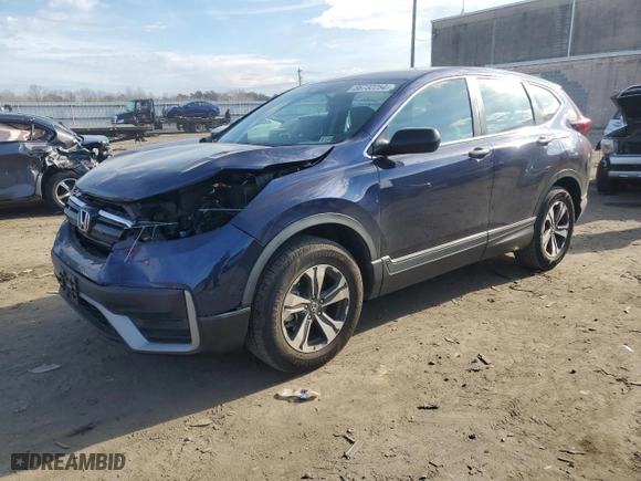2020 Honda CR-V LX with VIN 2HKRW2H20LH655824, listed as a Copart auction lot 86732254 with 88,303 mi miles and Salvage Title. Bid and sale history available at carsss.com. Image 1.