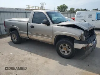 2003 Chevrolet Silverado 1500 LS with VIN 1GCEK14V23Z186300, listed as a Copart auction lot 65551504 with 271,566 mi miles and Salvage Title. Bid and sale history available at DreamBid. Image 4.