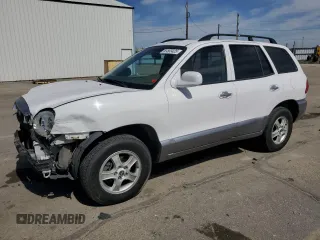 2004 Hyundai Santa Fe GLS z VIN KM8SC73E44U828627, wystawiony jako Copart lot #53563425 z przebiegiem 201 358 mil mil oraz Szkoda całkowita • Salvage title. Historia ofert i sprzedaży dostępna na DreamBid. Obrazek 1.