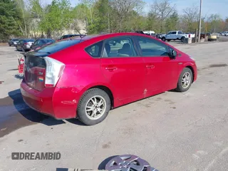 2011 Toyota Prius I with VIN JTDKN3DU6B1457157, listed as a IAAI auction lot 42175801 with 237,365 mi miles. Bid and sale history available at carsss.com. Image 4.