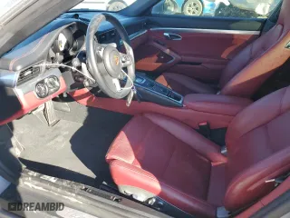 2018 Porsche 911 4S with VIN WP0BB2A95JS135038, listed as a Copart auction lot 48695635 with 30991 miles and Salvage Title. Bid and sale history available at carsss.com. Image 7.