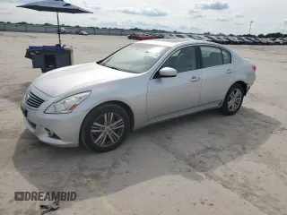 2012 Infiniti G25 x с VIN JN1DV6AR4CM730335, выставлен на аукционе Copart как лот 54310755 с пробегом 170 875 миль миль и Списание • Salvage title. История ставок и продаж доступна на DreamBid. Изображение 1.