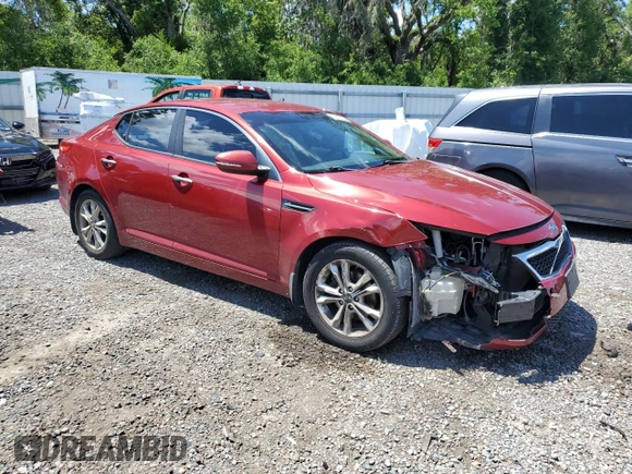 2011 Kia Optima EX z VIN KNAGN4A74B5119658, wystawiony jako Copart lot #56849105 z przebiegiem 117 269 mil mil oraz Szkoda całkowita • Salvage title. Historia ofert i sprzedaży dostępna na DreamBid. Obrazek 4.