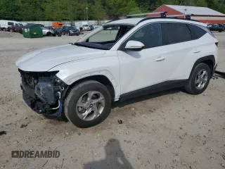 2022 Hyundai Tucson SEL z VIN 5NMJBCAE9NH154689, wystawiony jako Copart lot #56398235 z przebiegiem 56 336 mil mil oraz Szkoda całkowita • Salvage title. Historia ofert i sprzedaży dostępna na DreamBid. Obrazek 1.