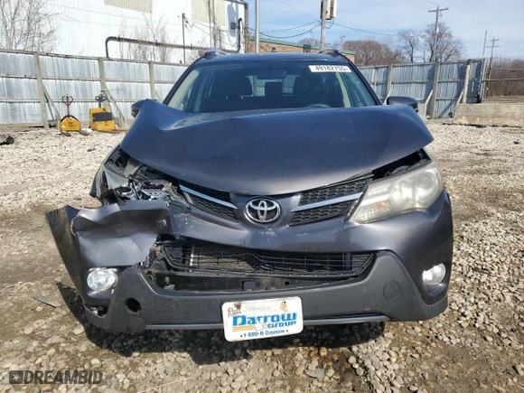 2015 Toyota RAV4 XLE with VIN JTMRFREV1FJ026981, listed as a Copart auction lot 49182755 with 117,320 mi miles and Non Repairable. Bid and sale history available at carsss.com. Image 5.