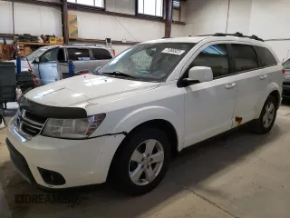 2012 Dodge Journey SXT z VIN 3C4PDCCG7CT184941, wystawiony jako Copart lot #46910375 z przebiegiem 346 059 mil mil oraz Czysty tytuł • Clean title. Historia ofert i sprzedaży dostępna na DreamBid. Obrazek 1.