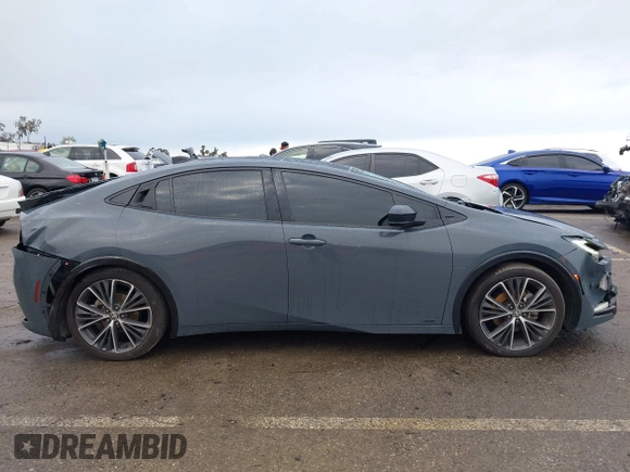 2024 Toyota Prius LE with VIN JTDADABUXR3009783, listed as a IAAI auction lot 41789305 with 46,091 mi miles and . Bid and sale history available at DreamBid. Image 13.