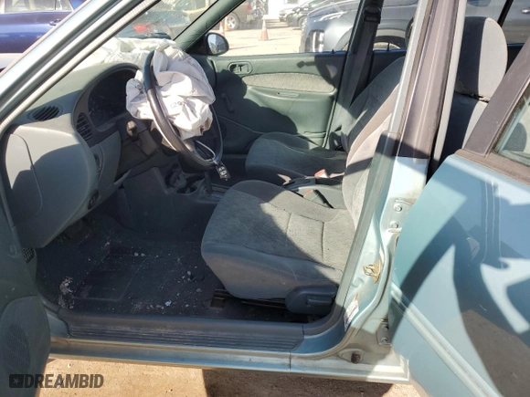1997 Ford Escort LX with VIN 3FALP15P7VR172687, listed as a Copart auction lot 74506914 with 92,314 mi miles and Salvage Title. Bid and sale history available at carsss.com. Image 7.