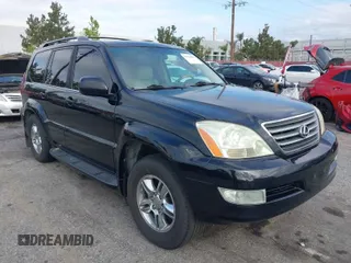 2006 Lexus GX with VIN JTJBT20X760112809, listed as a IAAI auction lot 41954489 with 192,564 mi miles. Bid and sale history available at carsss.com. Image 1.