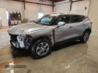 2025 Chevrolet Blazer LT with VIN 3GNKBHR40SS193972, listed as a Copart auction lot 63086515 with 11,985 mi miles and Clean title. Bid and sale history available at DreamBid. Image 1.