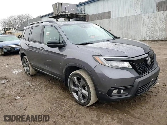 2021 Honda Passport Touring with VIN 5FNYF8H9XMB018998, listed as a Copart auction lot 46836075 with 190,925 mi miles and Salvage Title. Bid and sale history available at carsss.com. Image 11.