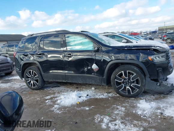 2021 GMC Acadia SLT z VIN 1GKKNULS4MZ179132, wystawiony jako IAAI lot #41349544 z przebiegiem 77 662 mil mil oraz . Historia ofert i sprzedaży dostępna na DreamBid. Obrazek 12.