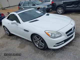 2016 Mercedes-Benz SLK 300 with VIN WDDPK3JA9GF120832, listed as a IAAI auction lot 41642162 with 57,541 mi miles and . Bid and sale history available at DreamBid. Image 1.