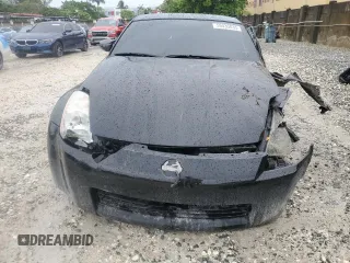 2004 Nissan 350Z Touring with VIN JN1AZ34D04T160475, listed as a Copart auction lot 59435035 with 122,875 mi miles and Salvage title. Bid and sale history available at DreamBid. Image 5.