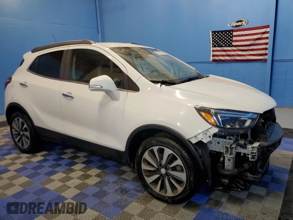 2019 Buick Encore Essence with VIN KL4CJGSM0KB895977, listed as a Copart auction lot 68799364 with 57,052 mi miles and Clean Title. Bid and sale history available at DreamBid. Image 4.