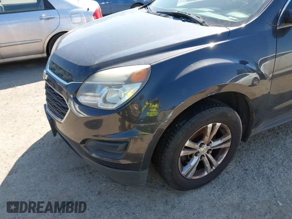 2016 Chevrolet Equinox LS with VIN 2GNALBEK3G6159945, listed as a IAAI auction lot 42035667 with 188,307 mi miles. Bid and sale history available at carsss.com. Image 6.