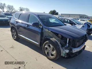 2021 Hyundai Santa Fe Essential with VIN 5NMS24AJ8MH357160, listed as a Copart auction lot 88753145 with 69,603 mi miles and Salvage Title. Bid and sale history available at carsss.com. Image 4.
