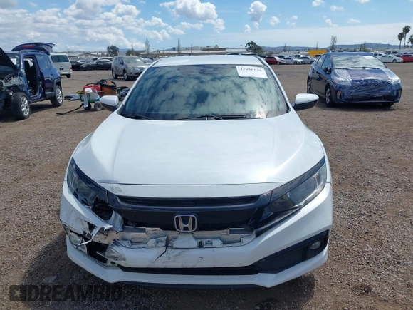 2019 Honda Civic Sport with VIN 2HGFC2F85KH600037, listed as a IAAI auction lot 42030526 with 82,821 mi miles and . Bid and sale history available at DreamBid. Image 12.