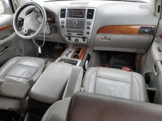 2008 Infiniti QX56 with VIN 5N3AA08D78N908987, listed as a Copart auction lot 53823375 with 124,422 mi miles and Clean Title. Bid and sale history available at carsss.com. Image 8.