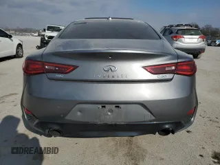 2018 Infiniti Q60 Luxe with VIN JN1EV7EL2JM392754, listed as a Copart auction lot 42590865 with 121,657 mi miles and Salvage Title. Bid and sale history available at DreamBid. Image 6.