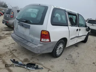 2000 Ford Windstar Cargo with VIN 2FTZA5442YBB30967, listed as a Copart auction lot 40231144 with Not Provided miles and Salvage Title. Bid and sale history available at carsss.com. Image 3.