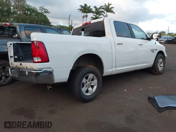 2019 Ram 1500 SLT with VIN 1C6RR7LT9KS696562, listed as a IAAI auction lot 42327369 with Not provided miles and . Bid and sale history available at DreamBid. Image 4.