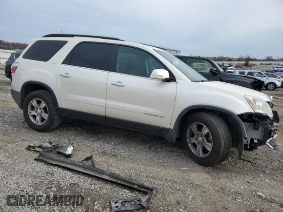 2008 GMC Acadia SLT2 with VIN 1GKER33728J257516, listed as a Copart auction lot 84923134 with 219,106 mi miles and Non Repairable. Bid and sale history available at carsss.com. Image 4.