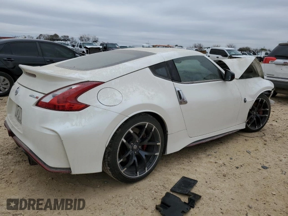 2016 Nissan 370Z Sport z VIN JN1AZ4EH4GM931560, wystawiony jako Copart lot #88990035 z przebiegiem Nie podano mil oraz Czysty tytuł • Clean title. Historia ofert i sprzedaży dostępna na DreamBid. Obrazek 3.