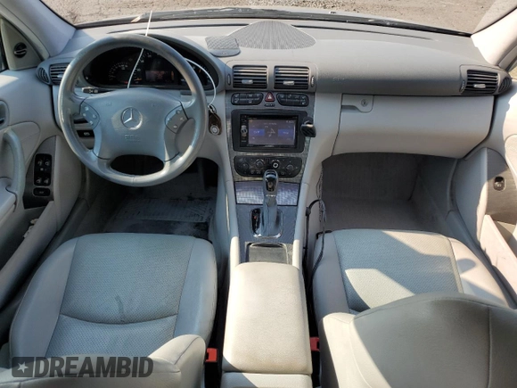 2003 Mercedes-Benz C 230 Kompressor with VIN WDBRF40J13A476678, listed as a Copart auction lot 70525434 with 138,793 mi miles and Salvage Title. Bid and sale history available at DreamBid. Image 8.