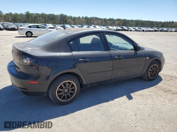 2008 Mazda 3 i Sport with VIN JM1BK32F181100281, listed as a Copart auction lot 50006605 with 134,554 mi miles and Salvage Title. Bid and sale history available at DreamBid. Image 3.