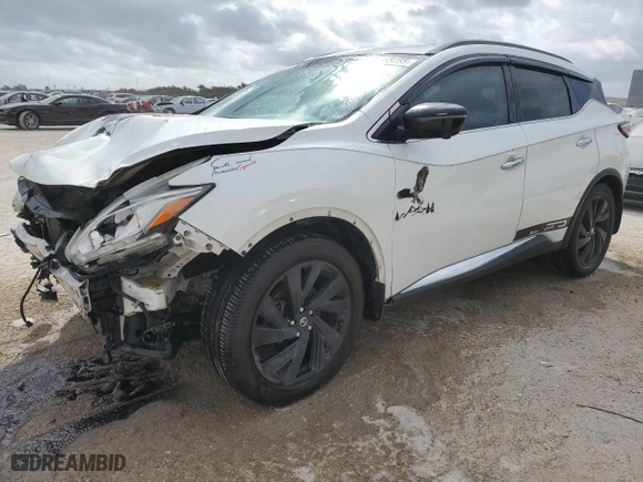 2017 Nissan Murano Platinum with VIN 5N1AZ2MH3HN148689, listed as a Copart auction lot 47865755 with 195,046 mi miles and Salvage Title. Bid and sale history available at carsss.com. Image 1.