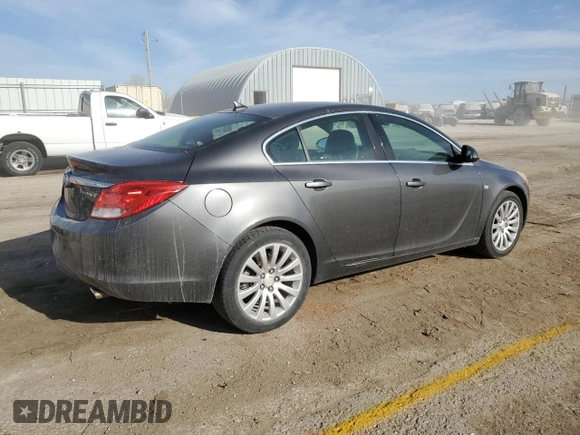 2011 Buick Regal CXL Turbo TO1 with VIN W04GV5EV4B1123468, listed as a Copart auction lot 86228334 with 166,574 mi miles and Clean Title. Bid and sale history available at carsss.com. Image 3.