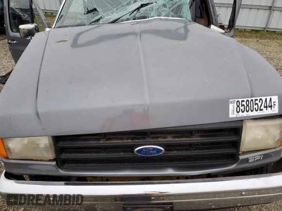 1987 Ford F-150 with VIN 1FTDF15Y6HPA66012, listed as a Copart auction lot 85805244 with 32,344 mi miles and Salvage Title. Bid and sale history available at carsss.com. Image 11.