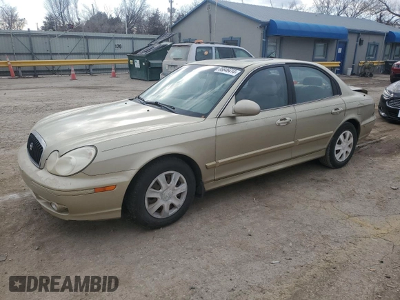 2004 Hyundai Sonata with VIN KMHWF25S74A954111, listed as a Copart auction lot 86646414 with 139,588 mi miles and Salvage Title. Bid and sale history available at carsss.com. Image 1.