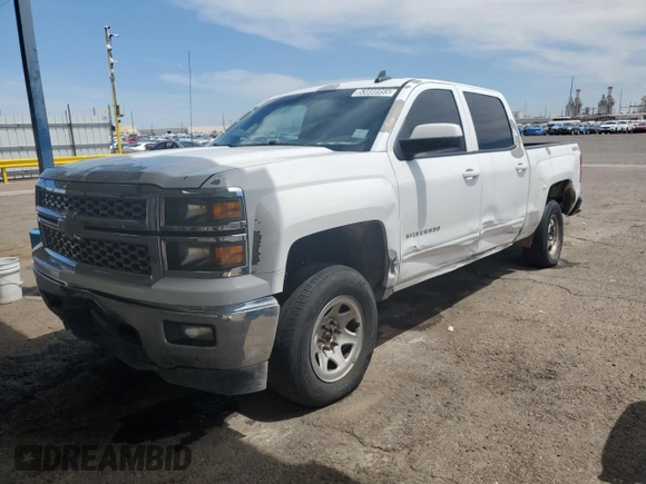 2015 Chevrolet Silverado 1500 LT with VIN 3GCUKREC3FG277877, listed as a Copart auction lot 53888955 with 178,123 mi miles and Clean Title. Bid and sale history available at DreamBid. Image 1.